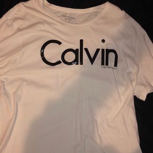 Calvin Klein Logo shirt size XXL
